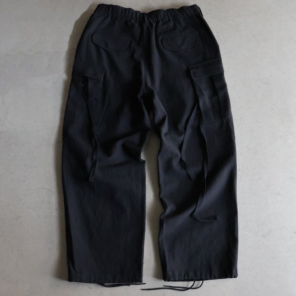 画像19: 綿麻キャンバス M-65 US ARMY カーゴ イージーパンツ /Audience