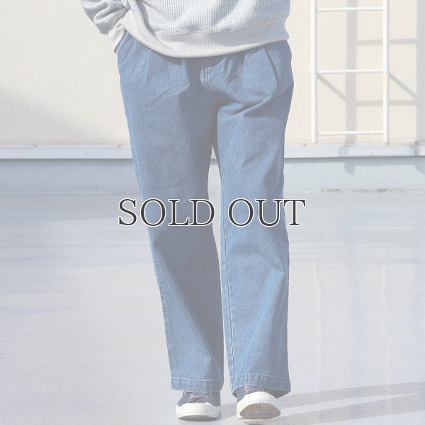 画像4: 10オンス デニム 2タック イージー ワイドパンツ【送料無料】/ Audience