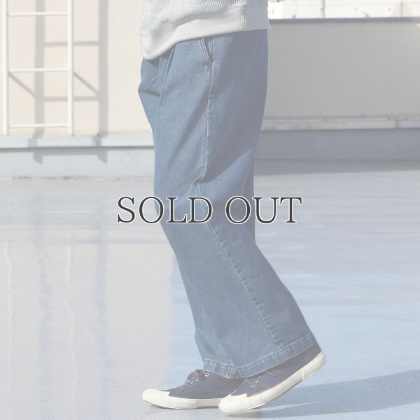 画像6: 10オンス デニム 2タック イージー ワイドパンツ【送料無料】/ Audience