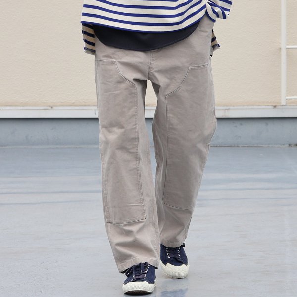 画像4: 高密度ダック ダブルニー ペインター イージーパンツ【送料無料】/ Audience