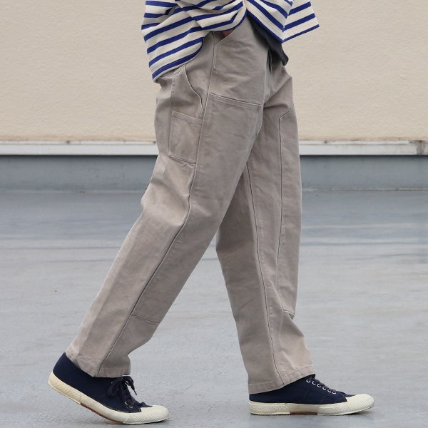 画像5: 高密度ダック ダブルニー ペインター イージーパンツ【送料無料】/ Audience
