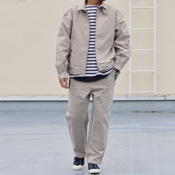 画像6: 高密度ダック ダブルニー ペインター イージーパンツ【送料無料】/ Audience