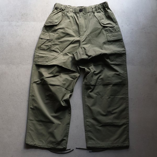 画像12: 綿ナイロン高密度ツイル M-65 US ARMY  カーゴ イージーパンツ /Audience