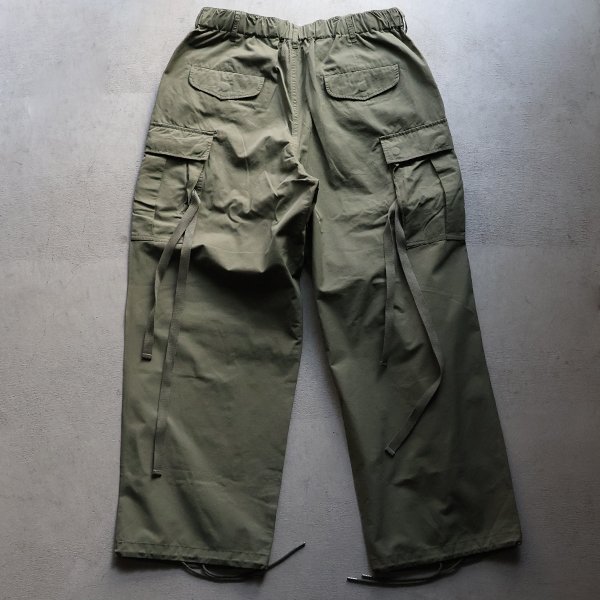 画像15: 綿ナイロン高密度ツイル M-65 US ARMY  カーゴ イージーパンツ /Audience