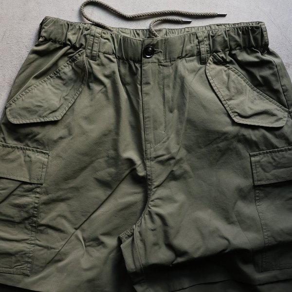 画像16: 綿ナイロン高密度ツイル M-65 US ARMY  カーゴ イージーパンツ /Audience