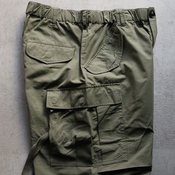 画像18: 綿ナイロン高密度ツイル M-65 US ARMY  カーゴ イージーパンツ /Audience