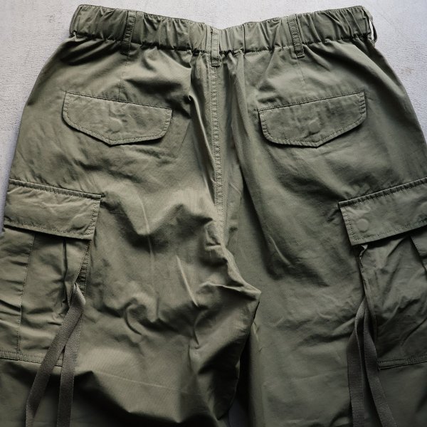 画像19: 綿ナイロン高密度ツイル M-65 US ARMY  カーゴ イージーパンツ /Audience