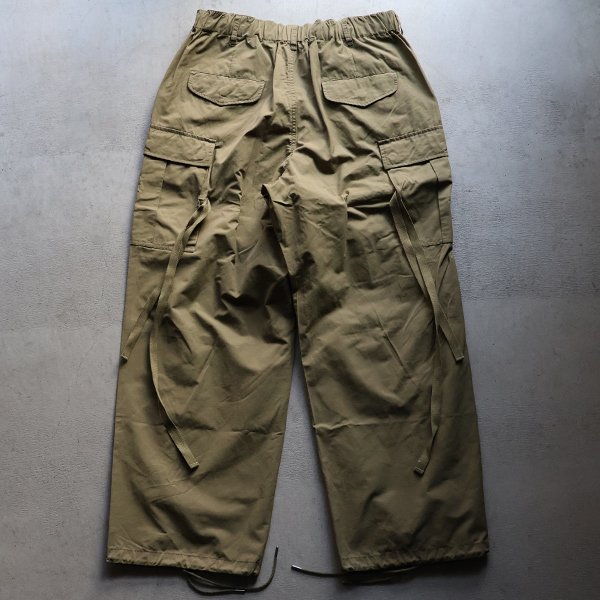 画像11: 綿ナイロン高密度ツイル M-65 US ARMY  カーゴ イージーパンツ /Audience