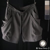 Naturemier™ (ナチュレミア) TECH リネンライクトロワッシャー ガーデニング イージーショーツ【MADE IN JAPAN】『日本製』 / Upscape Audience