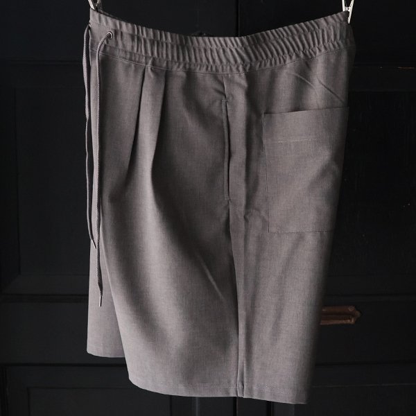 画像13: Naturemier™ (ナチュレミア) TECH リネンライクトロワッシャー 2タック イージーショーツ【MADE IN JAPAN】『日本製』 / Upscape Audience