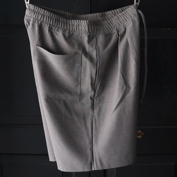 画像14: Naturemier™ (ナチュレミア) TECH リネンライクトロワッシャー 2タック イージーショーツ【MADE IN JAPAN】『日本製』 / Upscape Audience