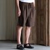 画像3: Naturemier™ (ナチュレミア) TECH リネンライクトロワッシャー 2タック イージーショーツ【MADE IN JAPAN】『日本製』 / Upscape Audience (3)