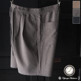 Naturemier™ (ナチュレミア) TECH リネンライクトロワッシャー 2タック イージーショーツ【MADE IN JAPAN】『日本製』 / Upscape Audience