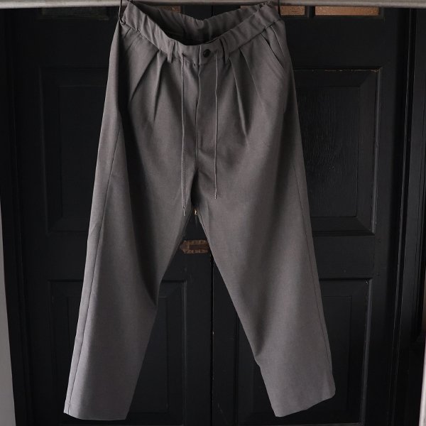 画像13: Naturemier TM (ナチュレミア) TECH リネンライク トロワッシャー 2タック ワイド イージーパンツ【MADE IN JAPAN】『日本製』【送料無料】/ Upscape Audience