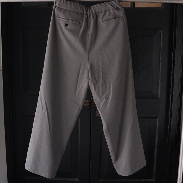 画像14: Naturemier TM (ナチュレミア) TECH リネンライク トロワッシャー 2タック ワイド イージーパンツ【MADE IN JAPAN】『日本製』【送料無料】/ Upscape Audience