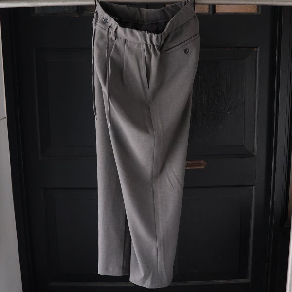 画像15: Naturemier TM (ナチュレミア) TECH リネンライク トロワッシャー 2タック ワイド イージーパンツ【MADE IN JAPAN】『日本製』【送料無料】/ Upscape Audience