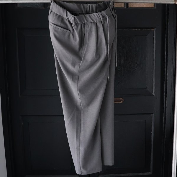 画像16: Naturemier TM (ナチュレミア) TECH リネンライク トロワッシャー 2タック ワイド イージーパンツ【MADE IN JAPAN】『日本製』【送料無料】/ Upscape Audience