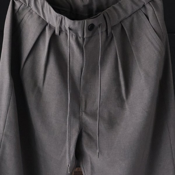 画像17: Naturemier TM (ナチュレミア) TECH リネンライク トロワッシャー 2タック ワイド イージーパンツ【MADE IN JAPAN】『日本製』【送料無料】/ Upscape Audience