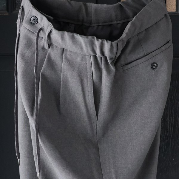 画像19: Naturemier TM (ナチュレミア) TECH リネンライク トロワッシャー 2タック ワイド イージーパンツ【MADE IN JAPAN】『日本製』【送料無料】/ Upscape Audience