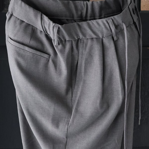 画像20: Naturemier TM (ナチュレミア) TECH リネンライク トロワッシャー 2タック ワイド イージーパンツ【MADE IN JAPAN】『日本製』【送料無料】/ Upscape Audience