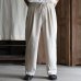 画像12: Naturemier TM (ナチュレミア) TECH リネンライク トロワッシャー 2タック ワイド イージーパンツ【MADE IN JAPAN】『日本製』/ Upscape Audience (12)