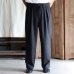 画像10: Naturemier TM (ナチュレミア) TECH リネンライク トロワッシャー 2タック ワイド イージーパンツ【MADE IN JAPAN】『日本製』/ Upscape Audience (10)