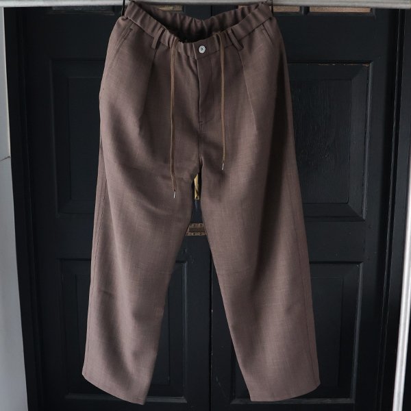 画像10: NaturemierTM (ナチュレミア) TECH ドビークロスライク 1タック バルーン イージーパンツ【MADE IN JAPAN】『日本製』【送料無料】/ Upscape Audience