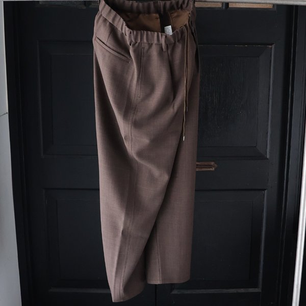 画像13: NaturemierTM (ナチュレミア) TECH ドビークロスライク 1タック バルーン イージーパンツ【MADE IN JAPAN】『日本製』【送料無料】/ Upscape Audience