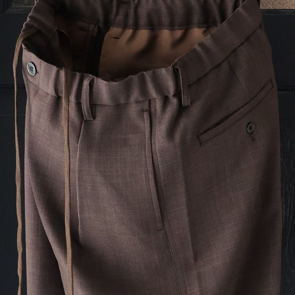 画像16: NaturemierTM (ナチュレミア) TECH ドビークロスライク 1タック バルーン イージーパンツ【MADE IN JAPAN】『日本製』【送料無料】/ Upscape Audience