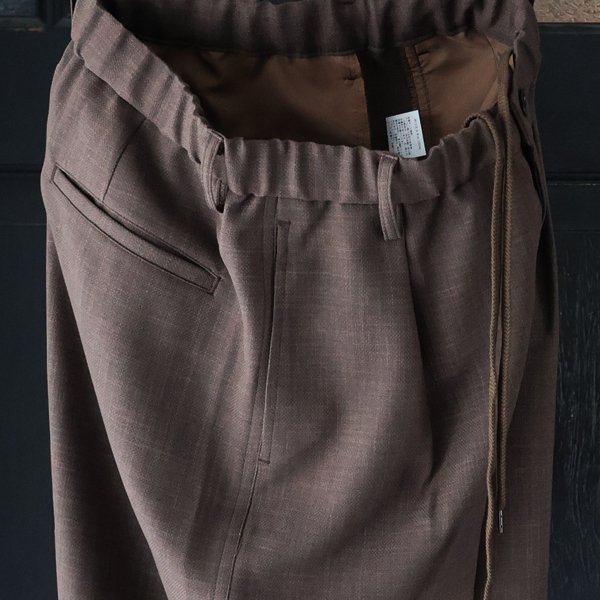 画像17: NaturemierTM (ナチュレミア) TECH ドビークロスライク 1タック バルーン イージーパンツ【MADE IN JAPAN】『日本製』【送料無料】/ Upscape Audience