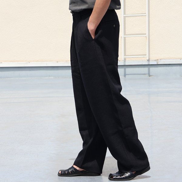 画像4: NaturemierTM (ナチュレミア) TECH ドビークロスライク 1タック バルーン イージーパンツ【MADE IN JAPAN】『日本製』【送料無料】/ Upscape Audience