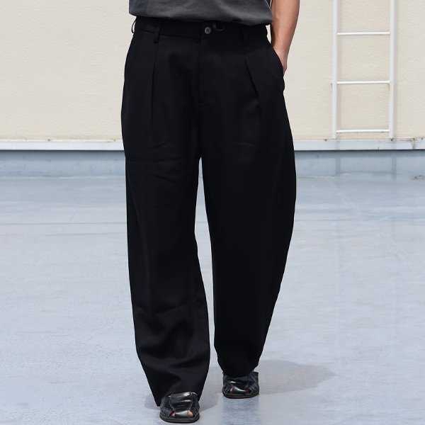 画像4: NaturemierTM (ナチュレミア) TECH ドビークロスライク 1タック バルーン イージーパンツ【MADE IN JAPAN】『日本製』【送料無料】/ Upscape Audience