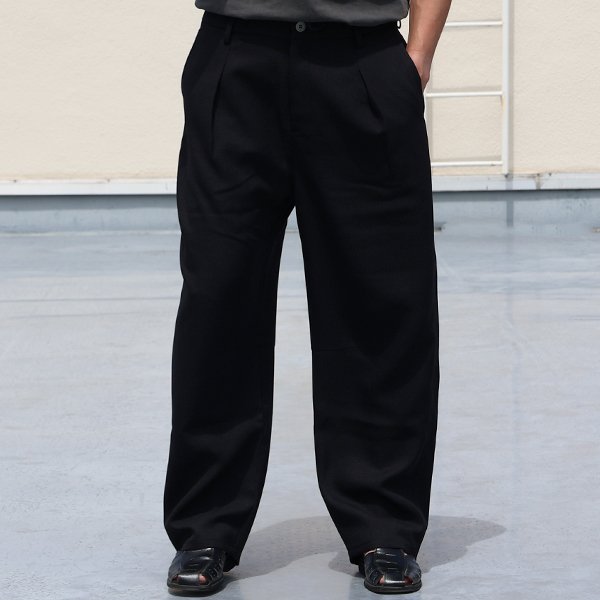 画像7: NaturemierTM (ナチュレミア) TECH ドビークロスライク 1タック バルーン イージーパンツ【MADE IN JAPAN】『日本製』【送料無料】/ Upscape Audience