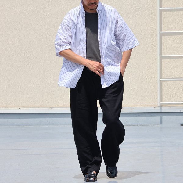 画像9: NaturemierTM (ナチュレミア) TECH ドビークロスライク 1タック バルーン イージーパンツ【MADE IN JAPAN】『日本製』【送料無料】/ Upscape Audience