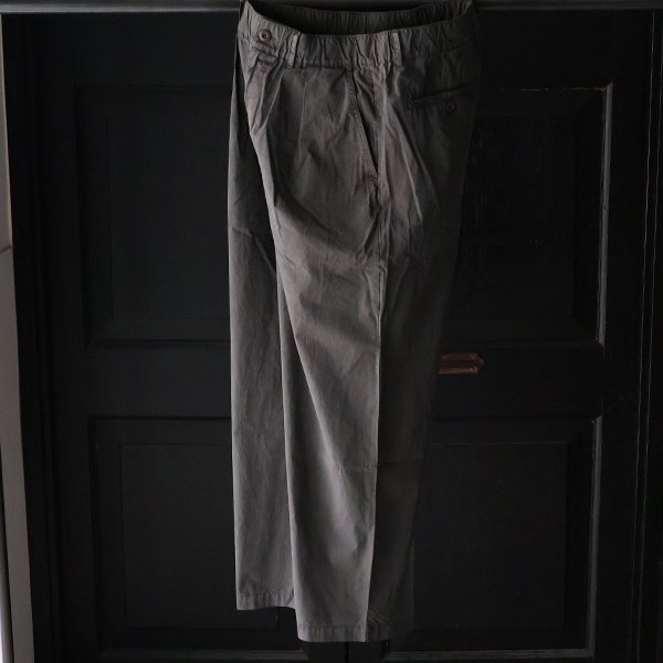 画像18: ピグメント 馬布 (ホースクロス) 2タック ワイド イージーパンツ /Audience