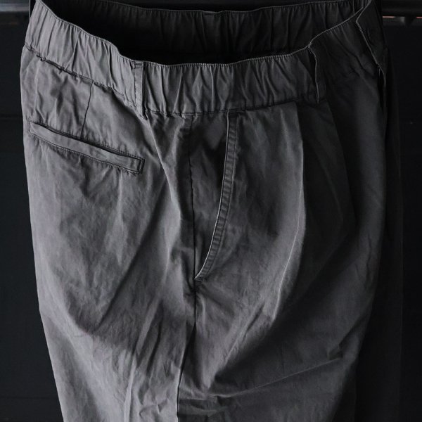 画像23: ピグメント 馬布 (ホースクロス) 2タック ワイド イージーパンツ /Audience