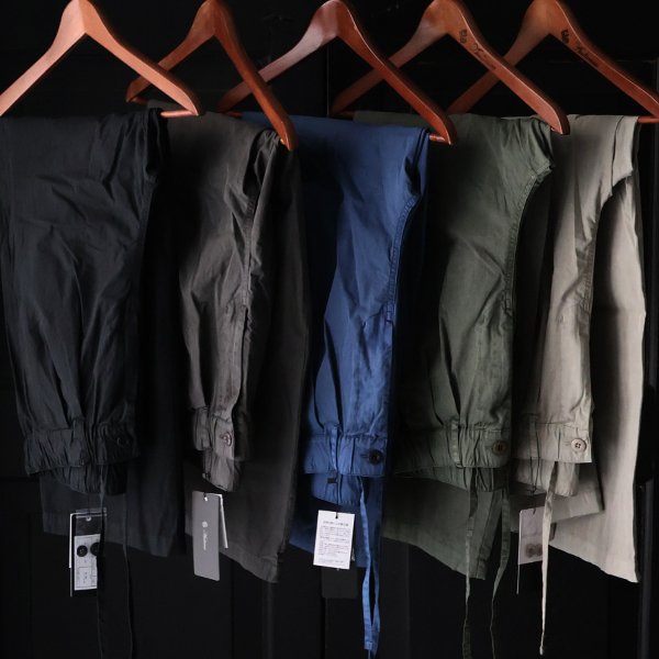 画像24: ピグメント 馬布 (ホースクロス) 2タック ワイド イージーパンツ /Audience