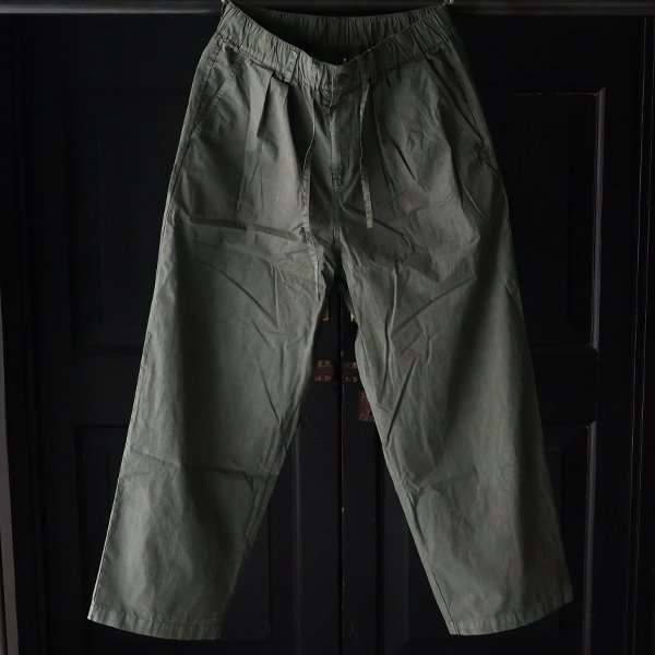 画像12: ピグメント 馬布 (ホースクロス) 2タック ワイド イージーパンツ /Audience