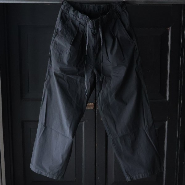 画像14: ピグメント 馬布 (ホースクロス) 2タック ワイド イージーパンツ /Audience