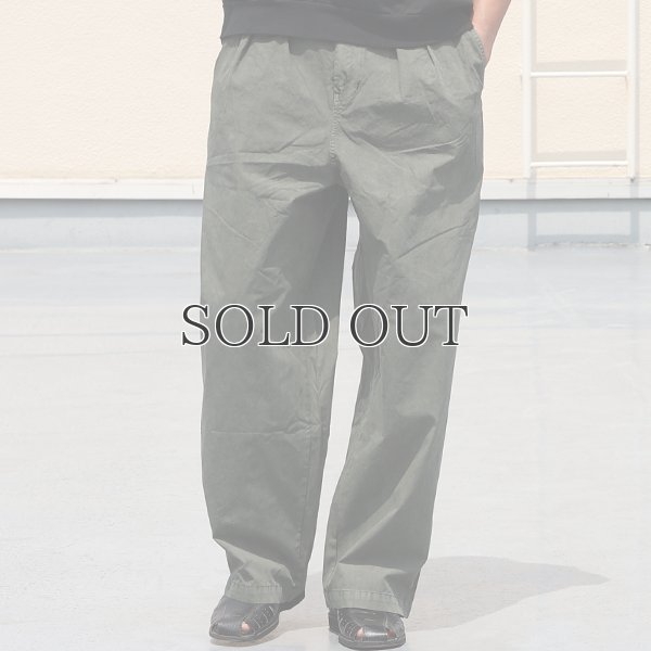 画像4: ピグメント 馬布 (ホースクロス) 2タック ワイド イージーパンツ /Audience