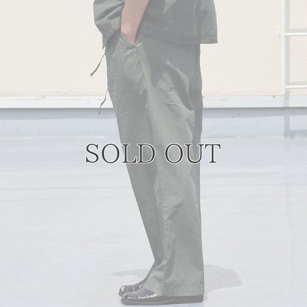 画像5: ピグメント 馬布 (ホースクロス) 2タック ワイド イージーパンツ /Audience