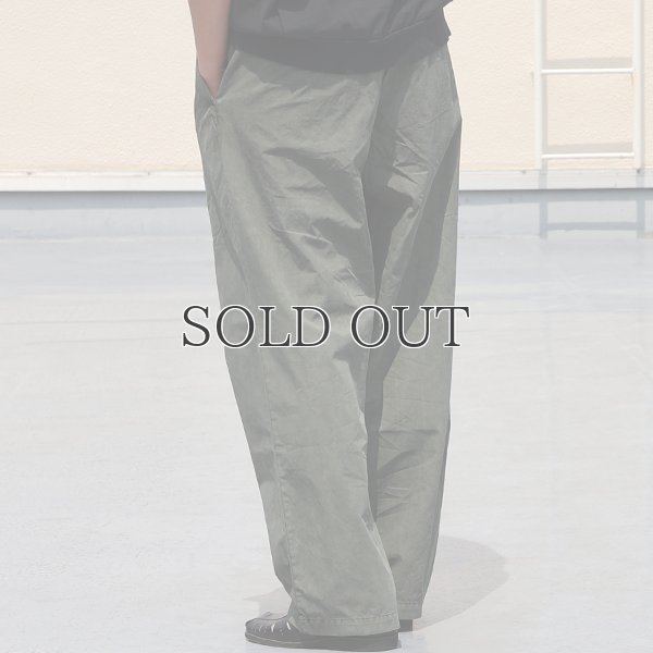 画像7: ピグメント 馬布 (ホースクロス) 2タック ワイド イージーパンツ /Audience