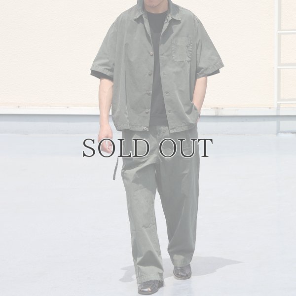 画像9: ピグメント 馬布 (ホースクロス) 2タック ワイド イージーパンツ /Audience