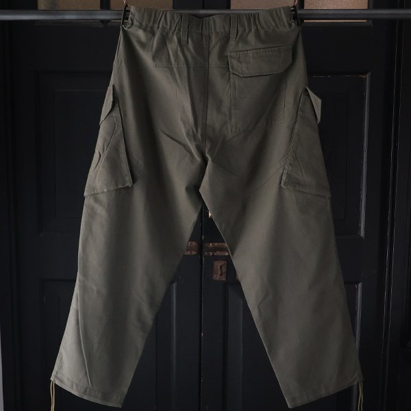 画像3: 綿麻ビンテージキャンバス ROYAL NAVY コンバットカーゴ イージーパンツ【送料無料】 /Audience