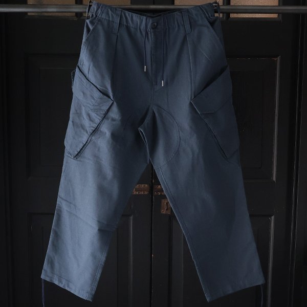 画像4: 綿麻ビンテージキャンバス ROYAL NAVY コンバットカーゴ イージーパンツ【送料無料】 /Audience
