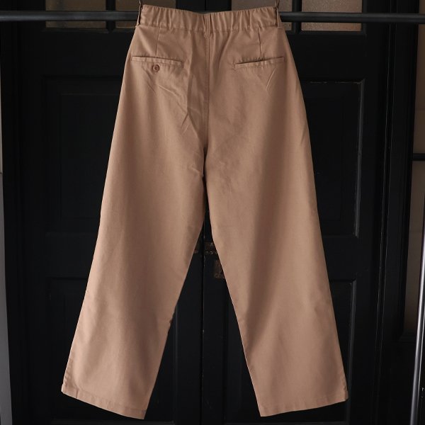 画像14: 綿麻ビンテージキャンバス 2タック ワイド イージーパンツ 【送料無料】/Audience