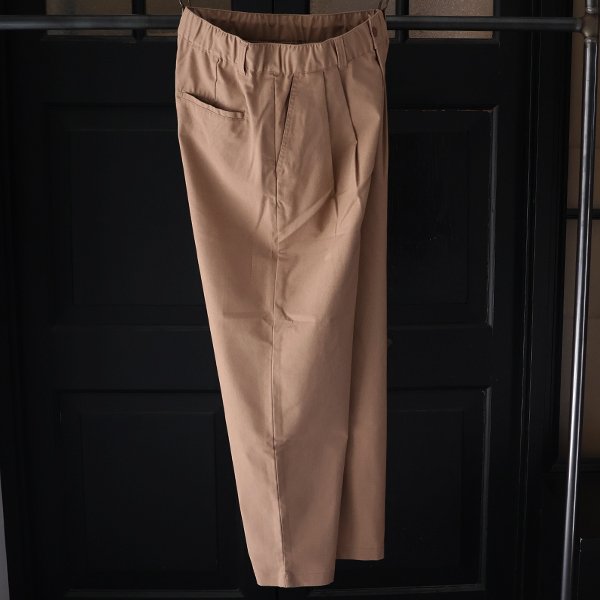 画像16: 綿麻ビンテージキャンバス 2タック ワイド イージーパンツ 【送料無料】/Audience