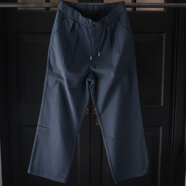 画像9: 綿麻ビンテージキャンバス 2タック ワイド イージーパンツ 【送料無料】/Audience