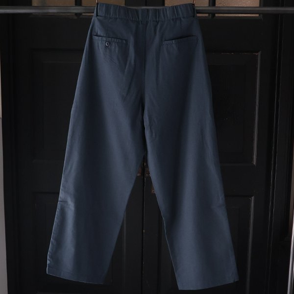 画像10: 綿麻ビンテージキャンバス 2タック ワイド イージーパンツ 【送料無料】/Audience