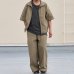 画像7: 綿ナイロンギャバ US ARMY ファティーグ ワイド イージー バルーンパンツ 【送料無料】/Audience
